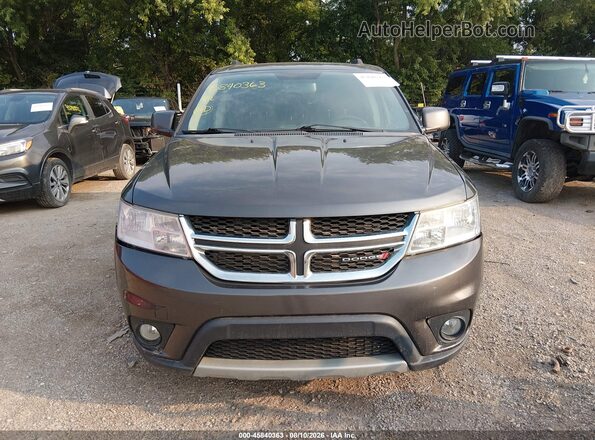 3C4PDCBGXHT511258 2017 DODGE JOURNEY Gray Вид щитка приладів