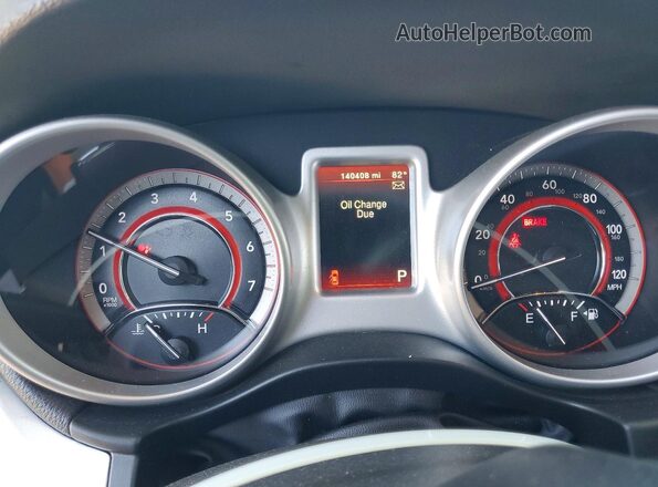 3C4PDCBGXHT601543 2017 DODGE JOURNEY Blue Vista del cuadro de instrumentos