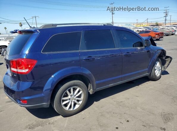 3C4PDCBGXHT601543 2017 DODGE JOURNEY Blue Trasero derecho