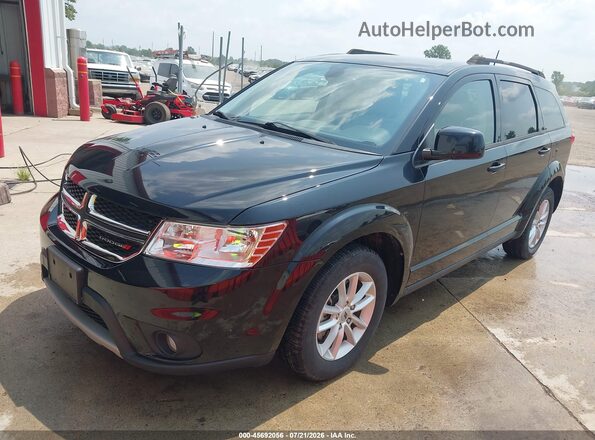 3C4PDCBGXJT525408 2018 DODGE JOURNEY Черный Передняя левая четверть