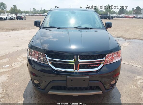 3C4PDCBGXJT525408 2018 DODGE JOURNEY Черный Вид задней части салона