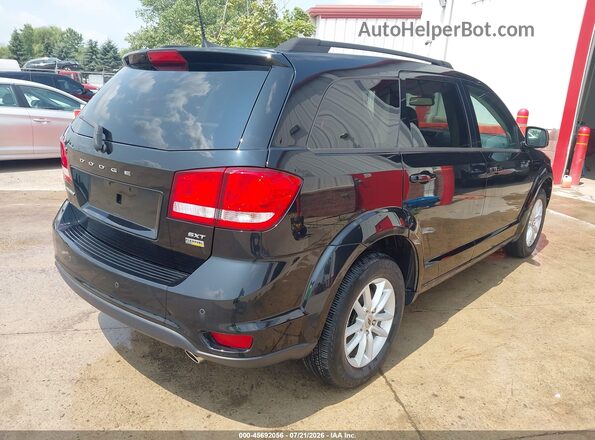 3C4PDCBGXJT525408 2018 DODGE JOURNEY Черный Задняя правая четверть