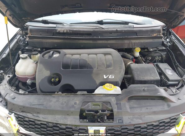 3C4PDCBGXJT525408 2018 DODGE JOURNEY Черный Вид сзади