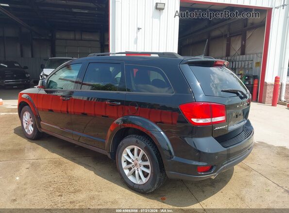 3C4PDCBGXJT525408 2018 DODGE JOURNEY Черный Задняя левая четверть