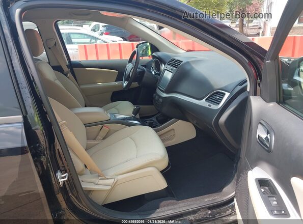 3C4PDCBGXJT525408 2018 DODGE JOURNEY Черный Вид салона спереди
