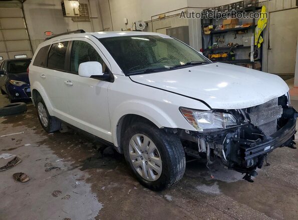 3C4PDCBGXKT778892 2019 DODGE JOURNEY Белый Передняя правая четверть