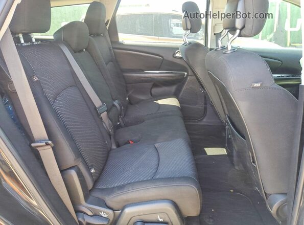 3C4PDCBGXKT804763 2019 DODGE JOURNEY Black Rear interior view