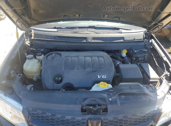 3C4PDCBGXKT804763 2019 DODGE JOURNEY Black Engine compartment view