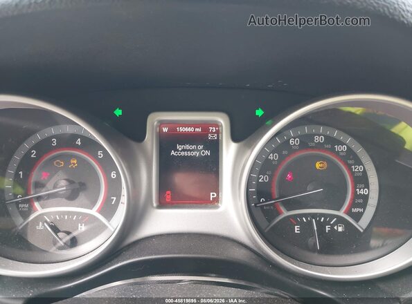 3C4PDCCG0GT136686 2016 DODGE JOURNEY White უკანა სავარძლების ხედი