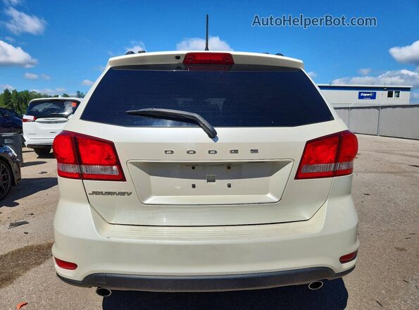 3C4PDCCG4GT134813 2016 DODGE JOURNEY Белый Вид сзади