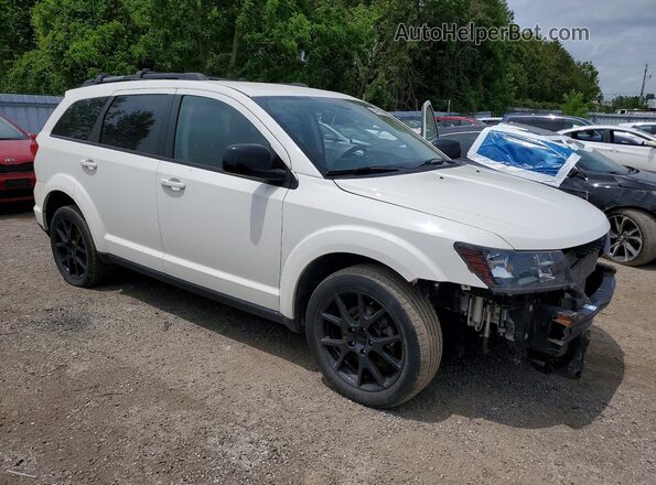 3C4PDCCGXHT670604 2017 DODGE JOURNEY Белый Передняя правая четверть