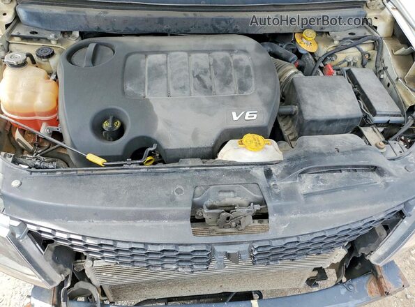 3C4PDCCGXHT670604 2017 DODGE JOURNEY Белый Вид задней части салона
