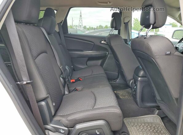 3C4PDCCGXHT670604 2017 DODGE JOURNEY Белый Вид задних сидений