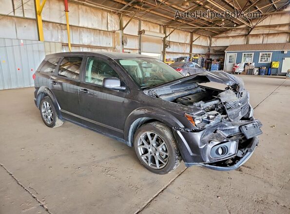 3C4PDCEG2HT626528 2017 DODGE JOURNEY Серый Передняя правая четверть