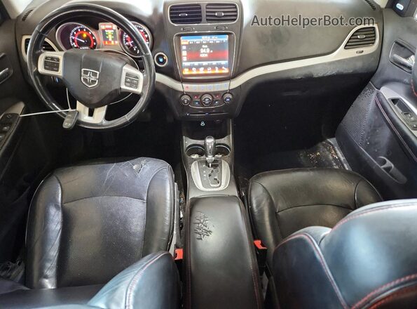 3C4PDCEG2HT626528 2017 DODGE JOURNEY Серый Вид панели приборов