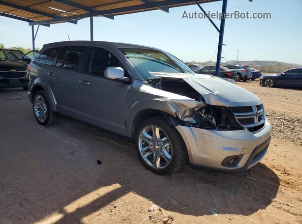 3C4PDCEG3JT187099 2018 DODGE JOURNEY Серебряный Вид сзади
