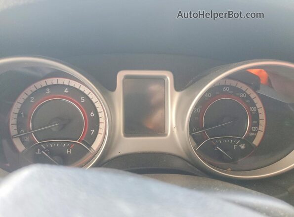 3C4PDCEG4GT178954 2016 DODGE JOURNEY White Widok zestawu wskaźników