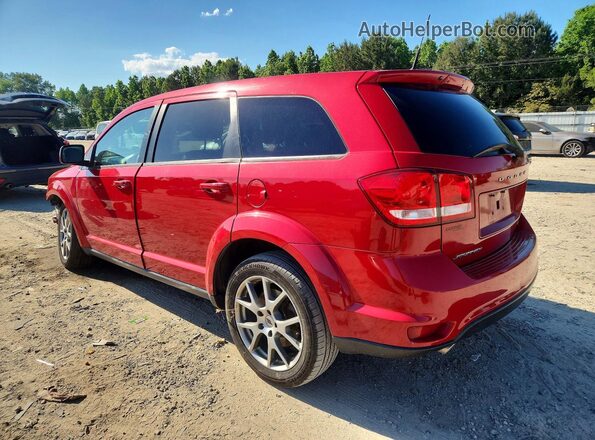 3C4PDCEG4JT472250 2018 DODGE JOURNEY Red Trasero izquierdo