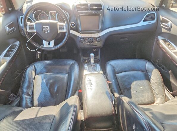 3C4PDCEG4JT472250 2018 DODGE JOURNEY Red Vista del salpicadero