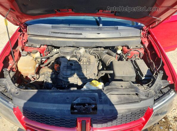 3C4PDCEG4JT472250 2018 DODGE JOURNEY Red Vista del compartimento del motor