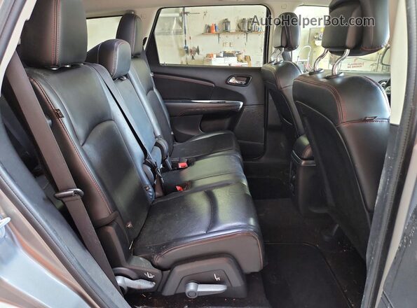 3C4PDCEG5GT220242 2016 DODGE JOURNEY Silver Rear interior view