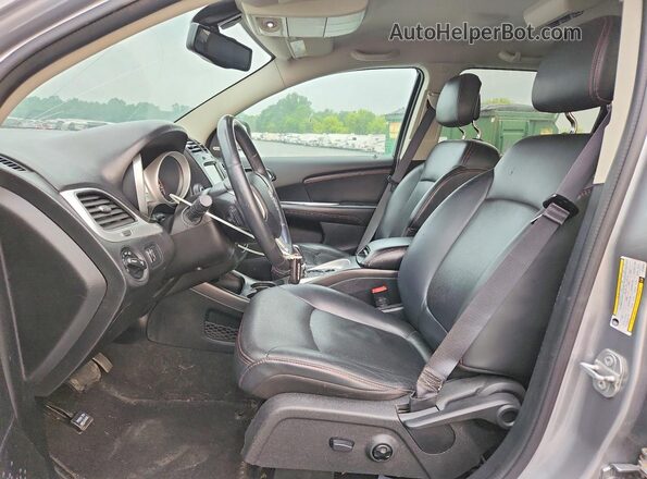 3C4PDCEG5GT220242 2016 DODGE JOURNEY Silver Front interior view