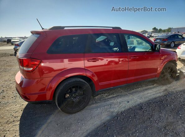 3C4PDCEG6GT187588 2016 DODGE JOURNEY Красный Задняя правая четверть