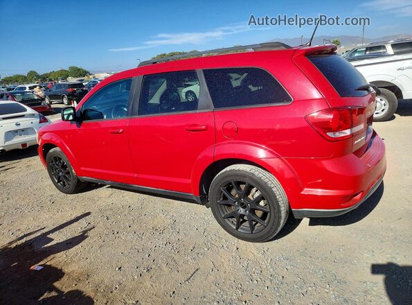 3C4PDCEG6GT187588 2016 DODGE JOURNEY Красный Задняя левая четверть