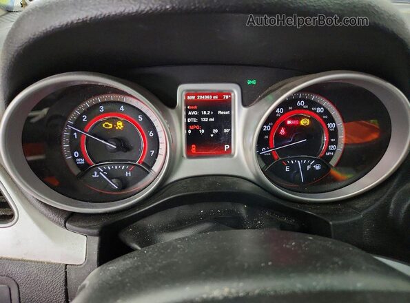 3C4PDCEG6JT473125 2018 DODGE JOURNEY White 