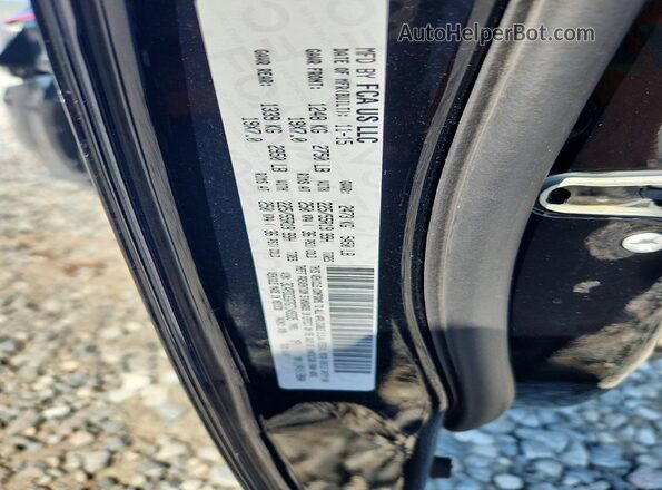 3C4PDCEG7GT149335 2016 DODGE JOURNEY Black VIN կոդի պիտակի տեսք