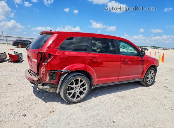 3C4PDCEG7HT613600 2017 DODGE JOURNEY Красный Задняя правая четверть