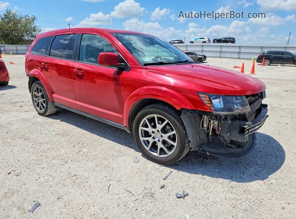 3C4PDCEG7HT613600 2017 DODGE JOURNEY Красный Передняя правая четверть