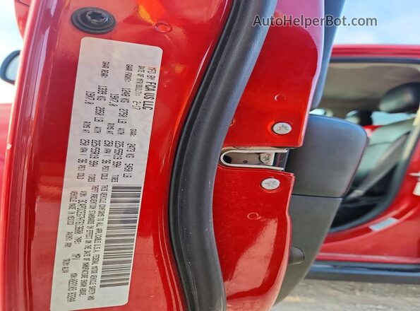 3C4PDCEG7HT613600 2017 DODGE JOURNEY Красный Вид наклейки с VIN-кодом