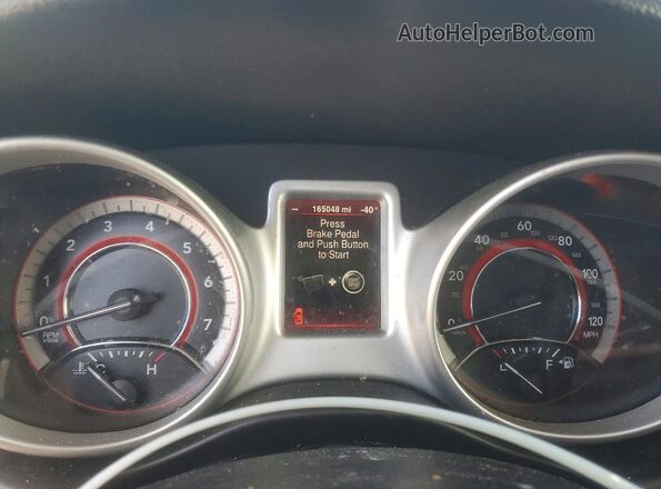 3C4PDCEG8GT156875 2016 DODGE JOURNEY Серый Вид щитка приборов