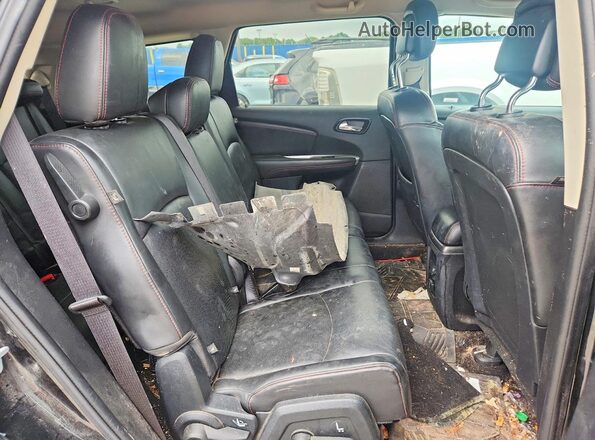 3C4PDCEG8GT220056 2016 DODGE JOURNEY Black Սալոնի հետևի տեսք