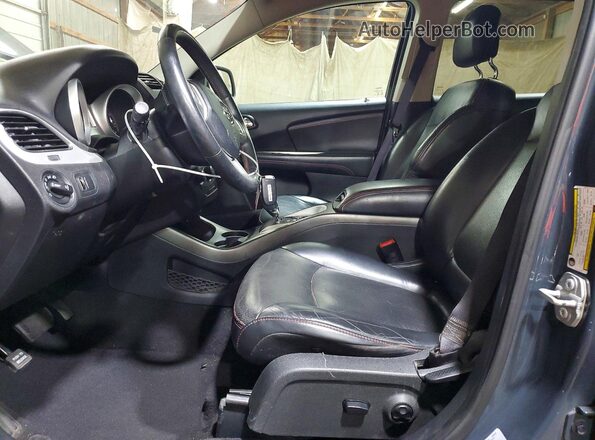 3C4PDCEG8HT576976 2017 DODGE JOURNEY Blue Widok wnętrza z przodu