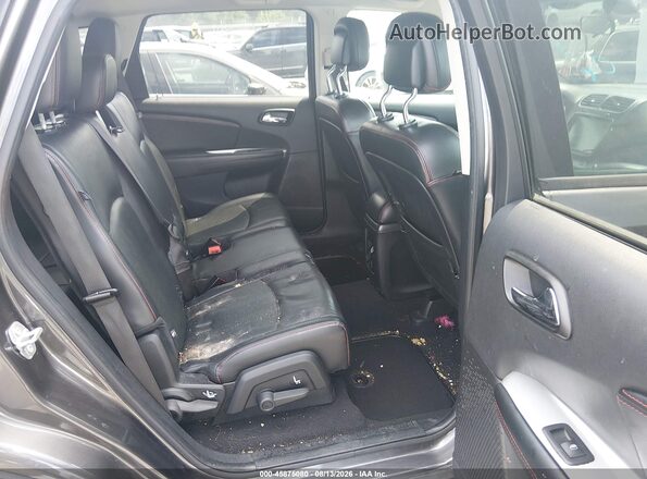 3C4PDCEG8JT380039 2018 DODGE JOURNEY Black Widok naklejki z numerem VIN