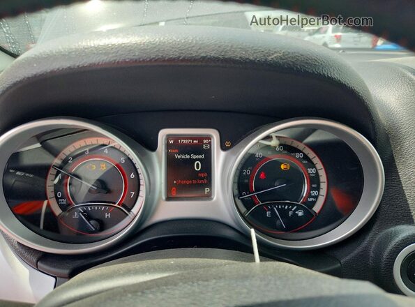 3C4PDCEG9HT626588 2017 DODGE JOURNEY Black Vista del cuadro de instrumentos