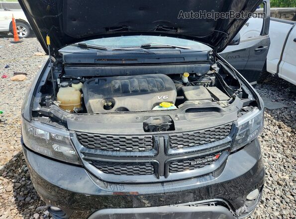 3C4PDCEG9HT626588 2017 DODGE JOURNEY Black Vista interior trasera