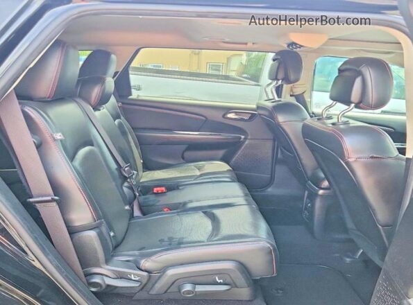 3C4PDCEG9HT626588 2017 DODGE JOURNEY Black Vista de los asientos traseros