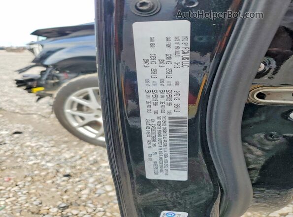 3C4PDCEG9JT346949 2018 DODGE JOURNEY Black VIN sticker view