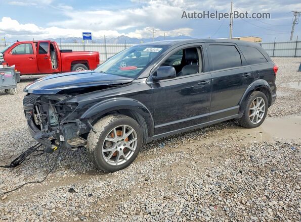 3C4PDCEG9JT346949 2018 DODGE JOURNEY Black Rear left