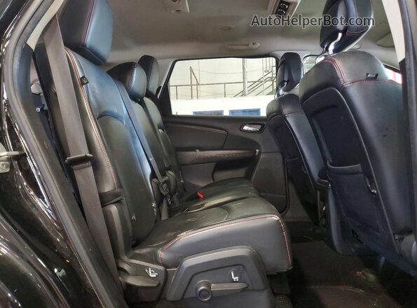 3C4PDCEGXJT346412 2018 DODGE JOURNEY Black Widok wnętrza z tyłu