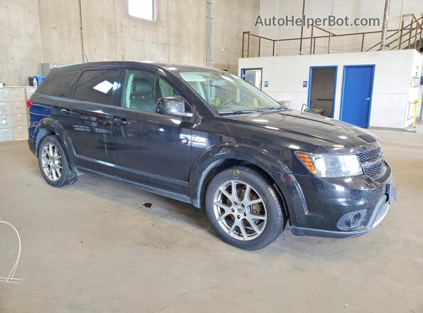 3C4PDCEGXJT346412 2018 DODGE JOURNEY Black Przód prawy