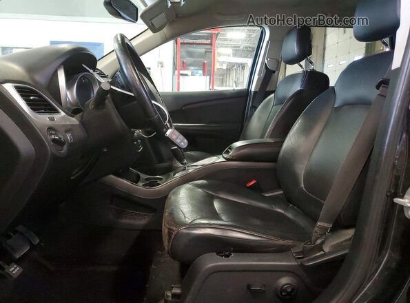 3C4PDCEGXJT346412 2018 DODGE JOURNEY Black Widok wnętrza z przodu
