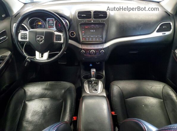 3C4PDCEGXJT346412 2018 DODGE JOURNEY Black Widok deski rozdzielczej