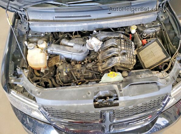 3C4PDCEGXJT346412 2018 DODGE JOURNEY Black Widok komory silnika