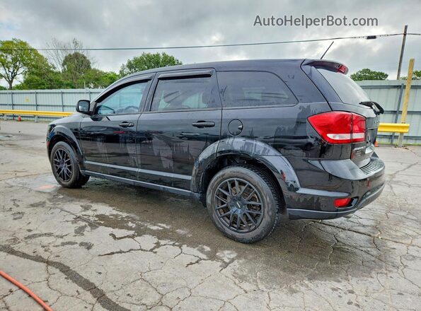 3C4PDCEGXJT380205 2018 DODGE JOURNEY Black უკანა მარცხენა