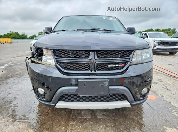 3C4PDCEGXJT380205 2018 DODGE JOURNEY Black წინა ხედი