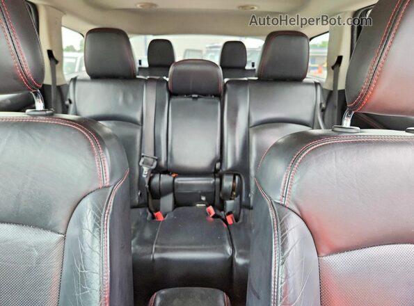 3C4PDCEGXJT380205 2018 DODGE JOURNEY Black უკანა სავარძლების ხედი